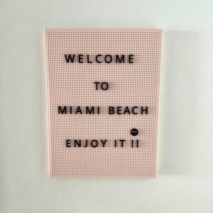 Beautiful Studio In A Seafront Condo Miami Beach Eksteriør bilde